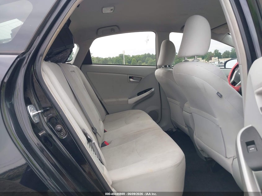 2012 Toyota Prius VIN JTDKN3DU7C5406860 IAAI salvage auction — NORMAL WEAR, Clear (North Carolina), sold $1,575 on 2026-07-17 (photo 8)
