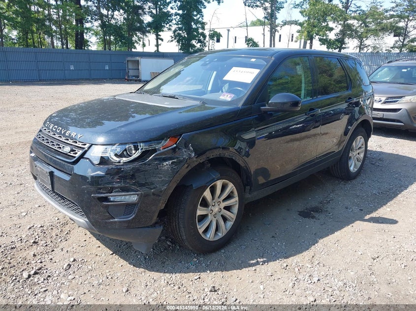 2019 Land rover Discovery sport VIN SALCP2FX3KH815895 IAAI salvage auction — FRONT END, Salvage (New Jersey), sold $2,800 on 2026-07-15 (photo 2)