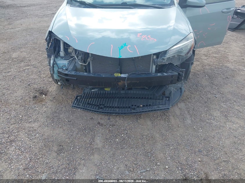 2019 Toyota Corolla VIN 5YFBURHE0KP904716 IAAI salvage auction — FRONT END, Original (Texas), sold $3,250 on 2026-07-29 (photo 6)