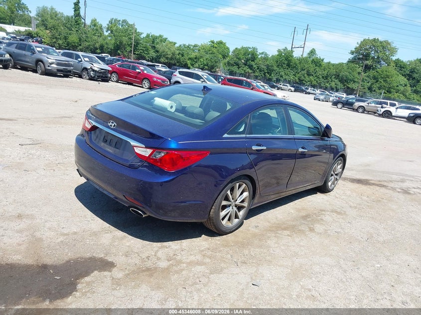 2012 Hyundai Sonata VIN 5NPEC4AC1CH329178 IAAI salvage auction — NORMAL WEAR, Clear (Pennsylvania), sold $550 on 2026-07-10 (photo 4)