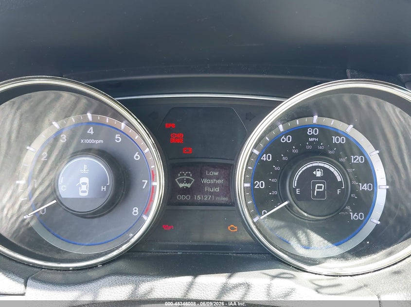 2012 Hyundai Sonata VIN 5NPEC4AC1CH329178 IAAI salvage auction — NORMAL WEAR, Clear (Pennsylvania), sold $550 on 2026-07-10 (photo 7)