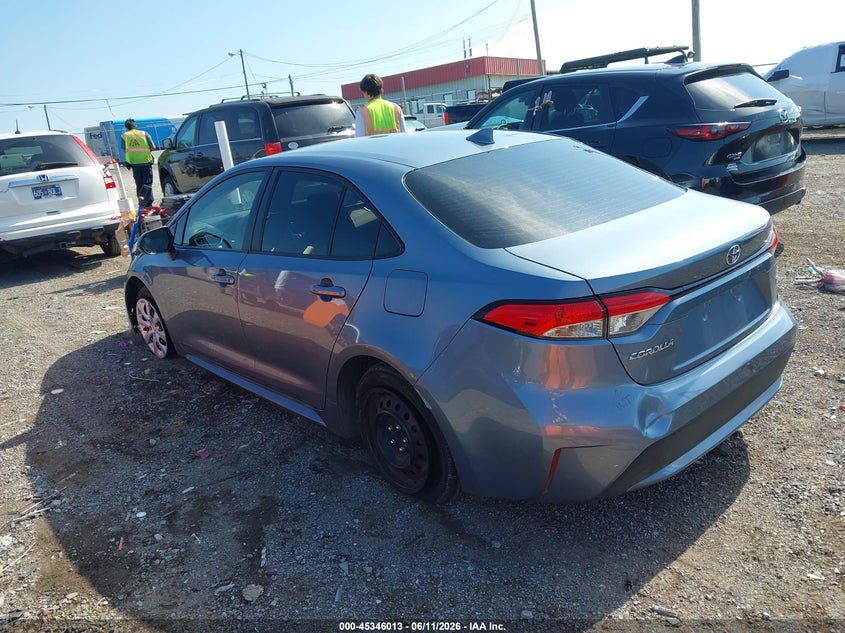 2020 Toyota Corolla VIN JTDEPRAE2LJ071327 IAAI salvage auction — FRONT END, Salvage Title, sold $3,550 on 2026-07-30 (photo 3)