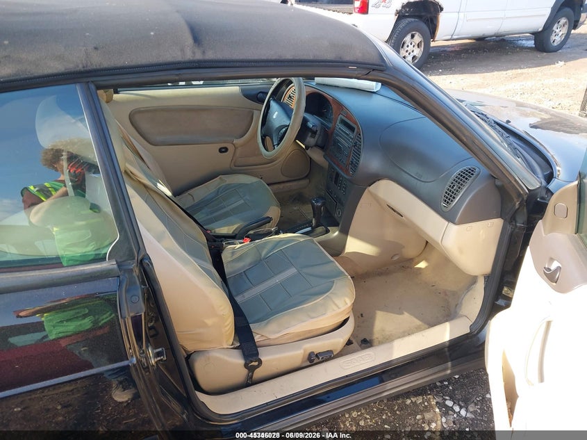 1999 Saab 9-3 VIN YS3DF78N2X7000455 IAAI salvage auction — REAR END, Original (Ohio), sold $350 on 2026-07-09 (photo 5)