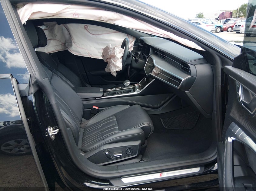 2022 Audi S7 VIN WAUSFBF24NN057191 IAAI salvage auction — FRONT END, Clear (Oklahoma), sold $29,050 on 2026-08-11 (photo 5)