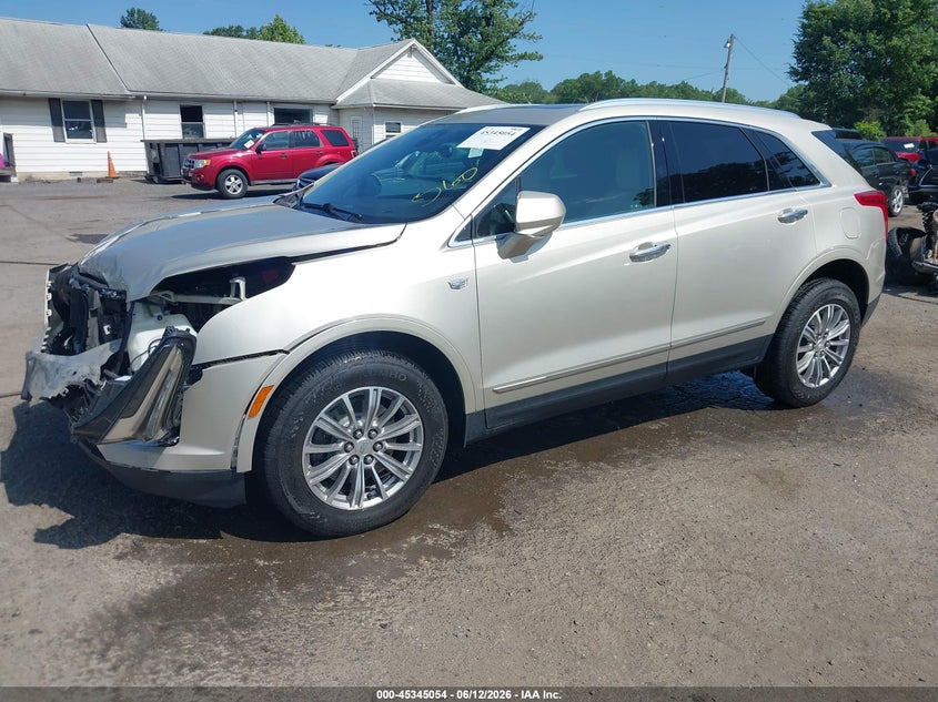 2017 Cadillac Xt5 VIN 1GYKNBRS2HZ119549 IAAI salvage auction — FRONT END, Salvage - 75% Or Less (Maryland), sold $2,550 on 2026-07-10 (photo 2)