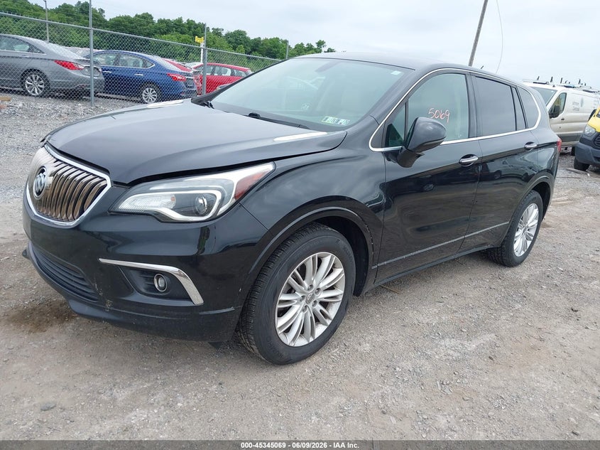 2017 Buick Envision VIN LRBFXASA5HD164106 IAAI salvage auction — NORMAL WEAR, Clear (Pennsylvania), sold $2,000 on 2026-07-15 (photo 2)