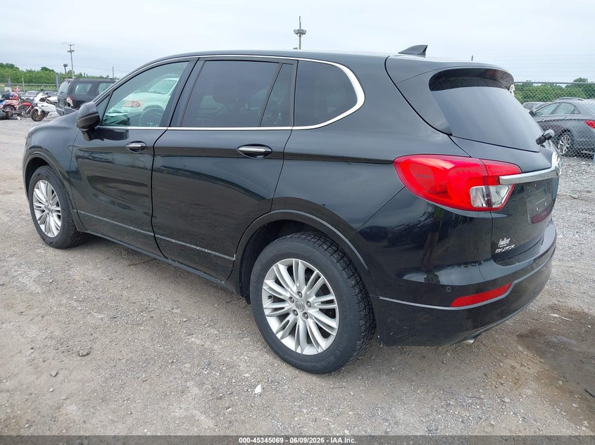2017 Buick Envision VIN LRBFXASA5HD164106 IAAI salvage auction — NORMAL WEAR, Clear (Pennsylvania), sold $2,000 on 2026-07-15 (photo 3)
