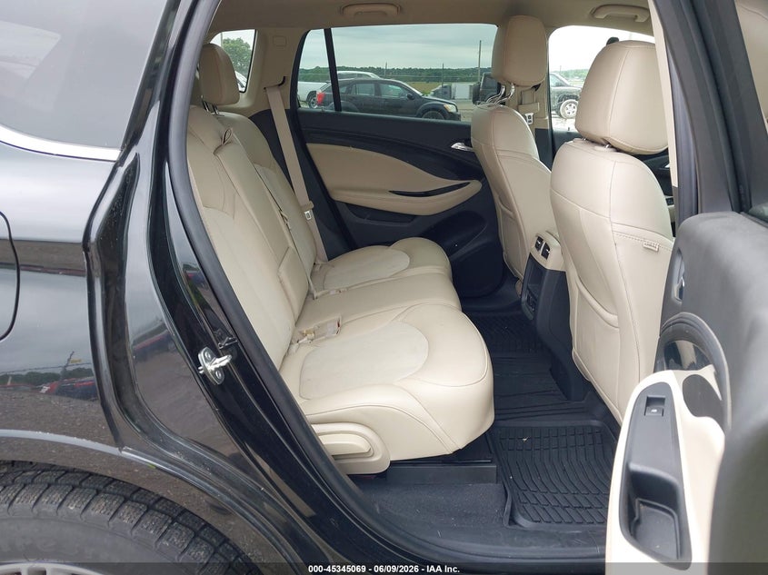 2017 Buick Envision VIN LRBFXASA5HD164106 IAAI salvage auction — NORMAL WEAR, Clear (Pennsylvania), sold $2,000 on 2026-07-15 (photo 8)