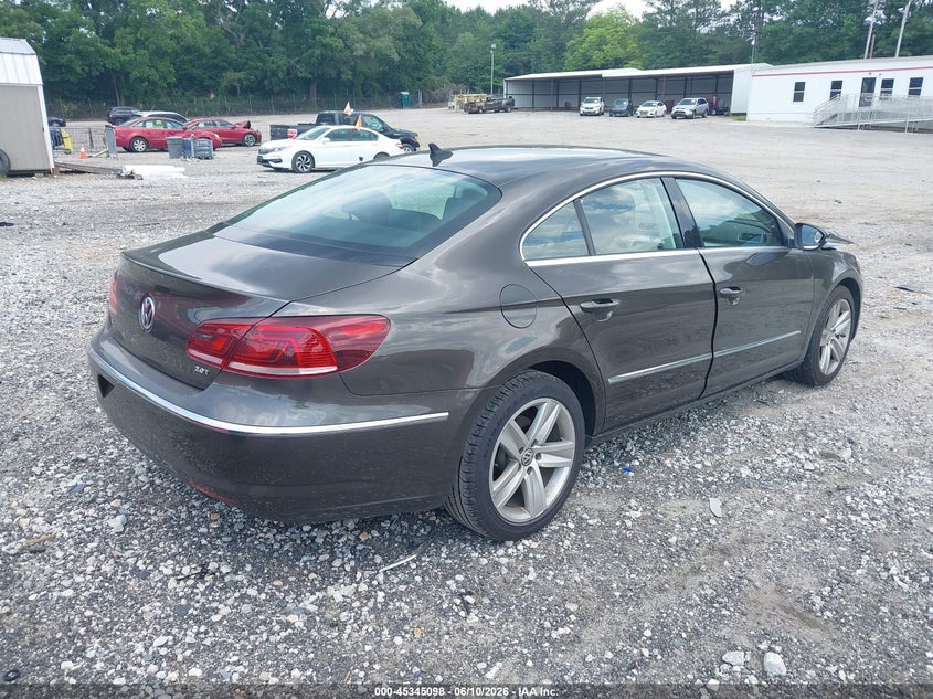2013 Volkswagen Passat cc VIN WVWAP7AN9DE520239 IAAI salvage auction — FRONT END, Salvage Title, sold $2,500 on 2026-08-07 (photo 4)