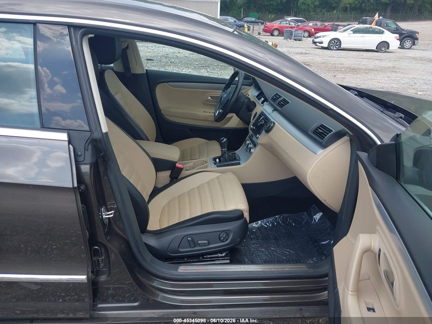 2013 Volkswagen Passat cc VIN WVWAP7AN9DE520239 IAAI salvage auction — FRONT END, Salvage Title, sold $2,500 on 2026-08-07 (photo 5)