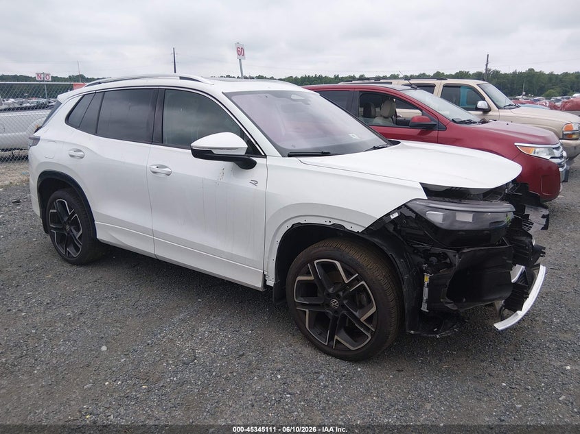 2026 Volkswagen Tiguan VIN 3VVUW7RM1TM039911 IAAI salvage auction — UNKNOWN, Salvage - 75% Or Less (Maryland), sold $18,300 on 2026-08-11 (photo 1)