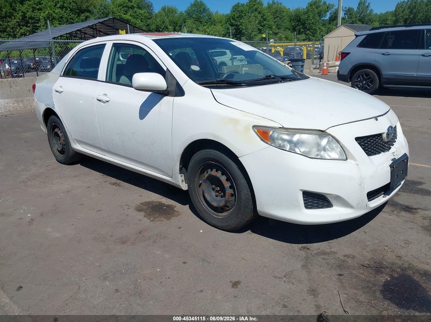 2010 Toyota Corolla VIN JTDBU4EE9AJ073680 IAAI salvage auction — NORMAL WEAR, Clear (Connecticut), sold $1,150 on 2026-07-09 (photo 1)