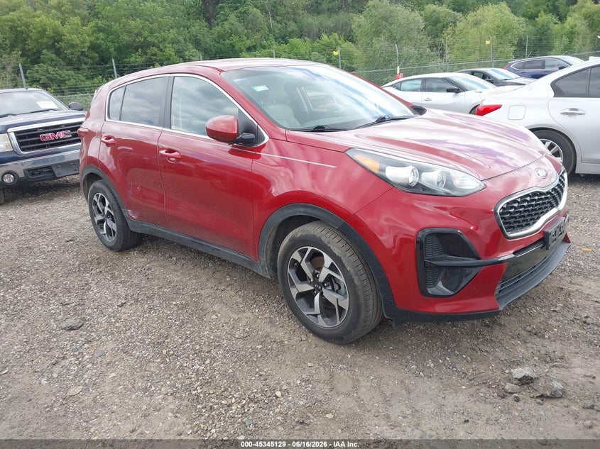 2020 Kia Sportage VIN KNDPM3AC4L7766922 IAAI salvage auction — THEFT, Salvage (Illinois), sold $3,100 on 2026-07-29 (photo 1)