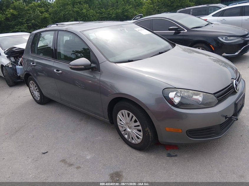 2012 Volkswagen Golf VIN WVWDB7AJ7CW288306 IAAI salvage auction — NORMAL WEAR, Original (Kentucky), sold $950 on 2026-07-20 (photo 1)