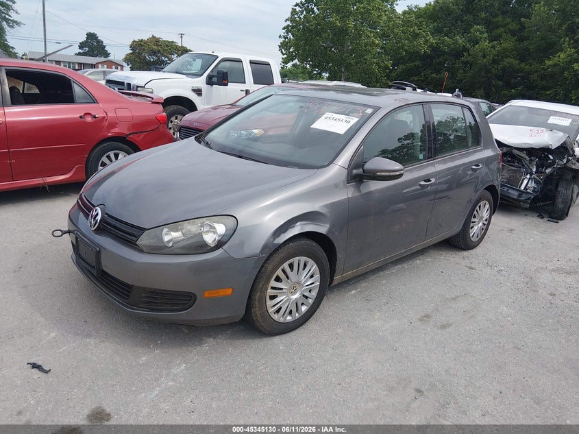 2012 Volkswagen Golf VIN WVWDB7AJ7CW288306 IAAI salvage auction — NORMAL WEAR, Original (Kentucky), sold $950 on 2026-07-20 (photo 2)