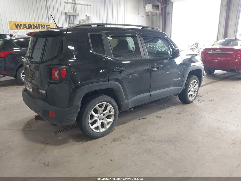 2017 Jeep Renegade VIN ZACCJBBB7HPF69065 IAAI salvage auction — FRONT END, Salvage (North Dakota), sold $700 on 2026-07-30 (photo 4)
