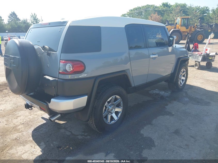 2014 Toyota Fj cruiser VIN JTEBU4BF8EK207622 IAAI salvage auction — FRONT END, Clear (Indiana), sold $18,200 on 2026-07-28 (photo 4)
