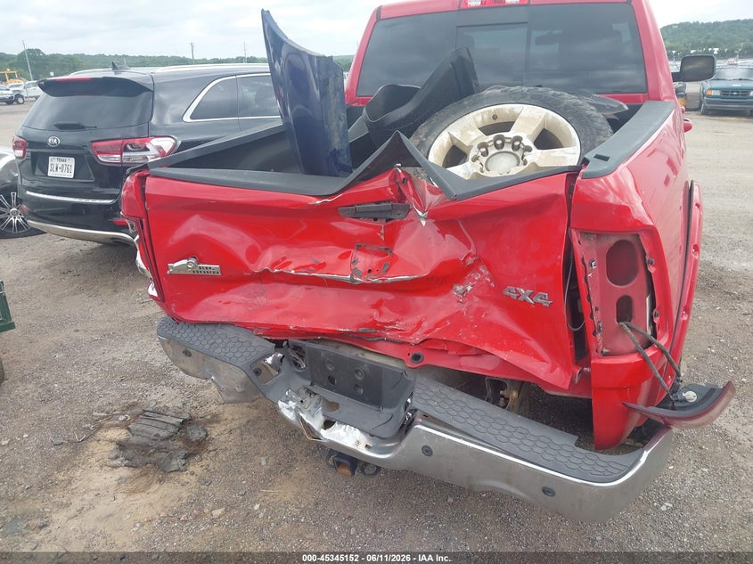 2012 Ram 1500 VIN 1C6RD7LT1CS167753 IAAI salvage auction — REAR END, Clear (Oklahoma), sold $875 on 2026-09-11 (photo 6)