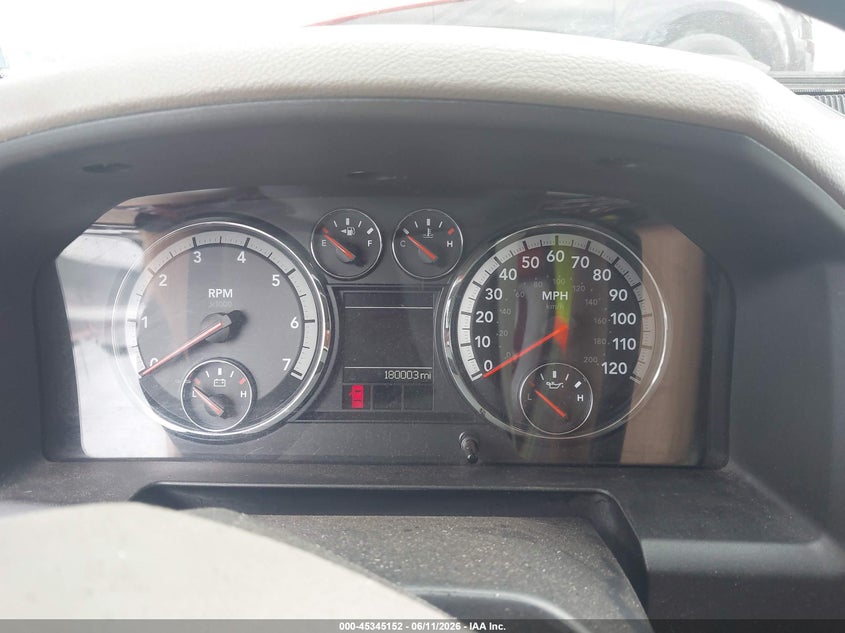 2012 Ram 1500 VIN 1C6RD7LT1CS167753 IAAI salvage auction — REAR END, Clear (Oklahoma), sold $875 on 2026-09-11 (photo 7)