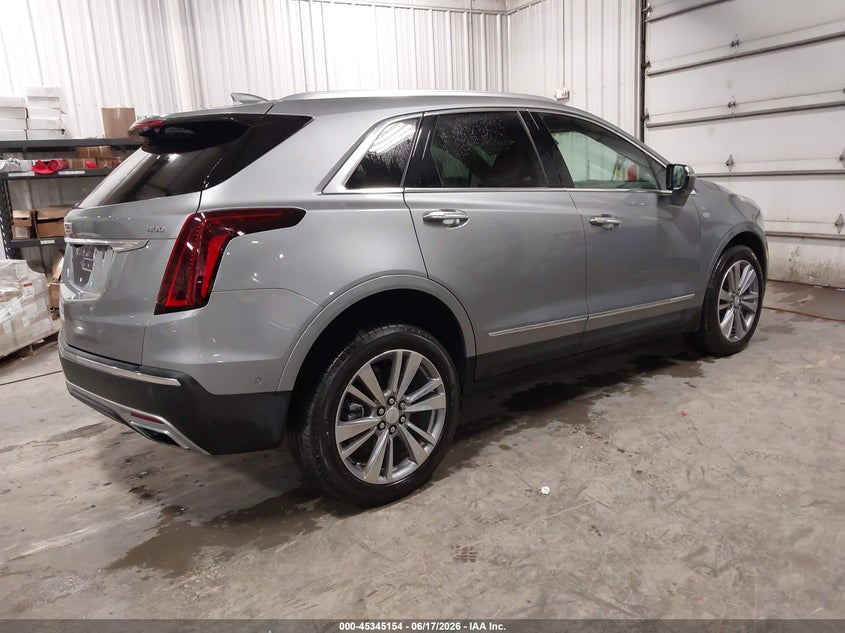 2025 Cadillac Xt5 VIN 1GYKNDRS6SZ116463 IAAI salvage auction — UNDERCARRIAGE, Salvage Title, sold $19,100 on 2026-08-01 (photo 4)