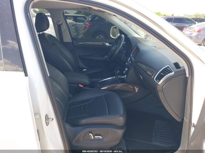 2014 Audi Q5 VIN WA1CFAFP1EA072374 IAAI salvage auction — RIGHT SIDE, Original (Texas), sold $1,200 on 2026-07-15 (photo 5)