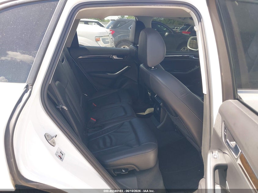 2014 Audi Q5 VIN WA1CFAFP1EA072374 IAAI salvage auction — RIGHT SIDE, Original (Texas), sold $1,200 on 2026-07-15 (photo 8)