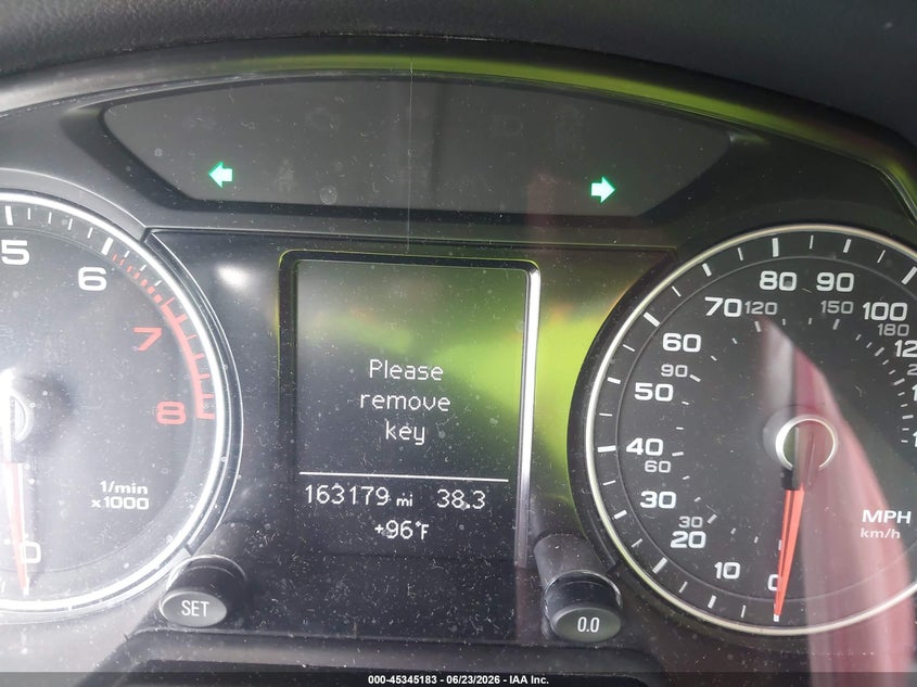 2014 Audi Q5 VIN WA1CFAFP1EA072374 IAAI salvage auction — RIGHT SIDE, Original (Texas), sold $1,200 on 2026-07-15 (photo 7)