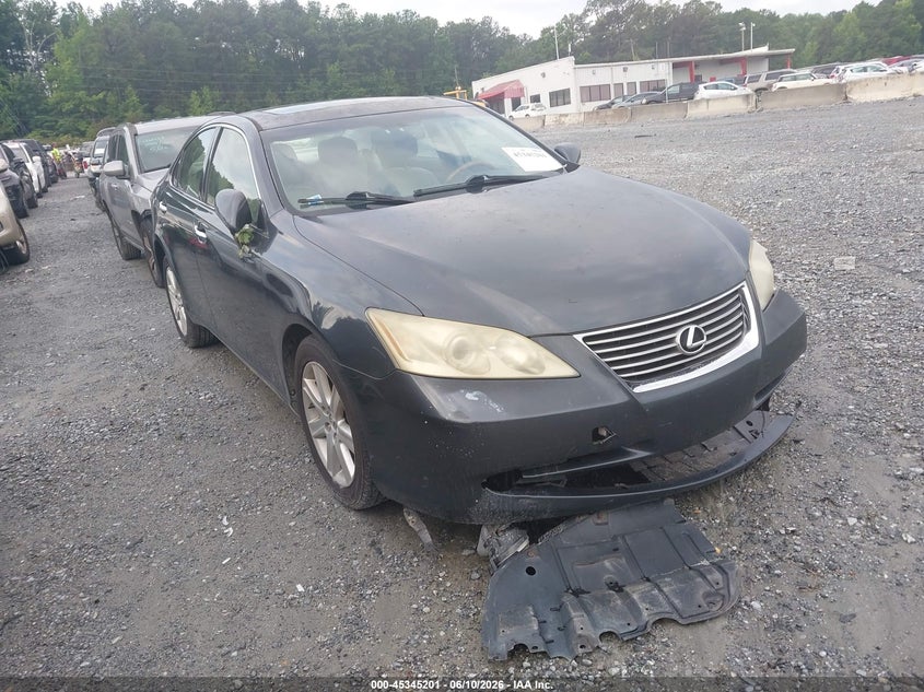 2009 Lexus ES VIN JTHBJ46G592338561 IAAI salvage auction — LEFT FRONT, Salvage (Georgia), sold $275 on 2026-07-28 (photo 1)