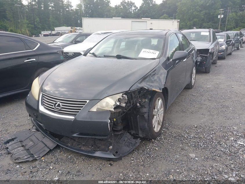 2009 Lexus ES VIN JTHBJ46G592338561 IAAI salvage auction — LEFT FRONT, Salvage (Georgia), sold $275 on 2026-07-28 (photo 2)