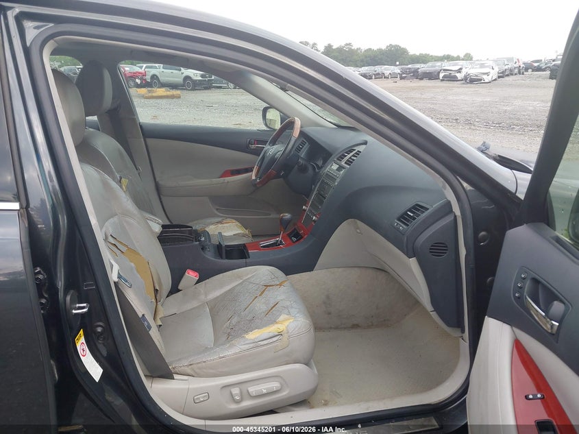 2009 Lexus ES VIN JTHBJ46G592338561 IAAI salvage auction — LEFT FRONT, Salvage (Georgia), sold $275 on 2026-07-28 (photo 5)