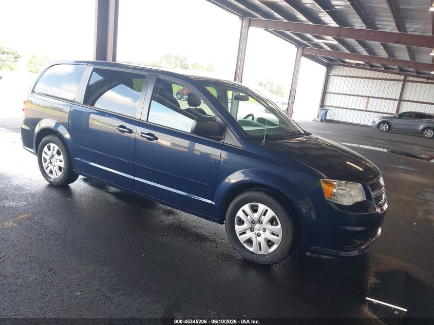 2016 Dodge Grand caravan VIN 2C4RDGBG9GR122743 IAAI salvage auction — NORMAL WEAR, Sf97 (Georgia), sold $10,525 on 2026-08-13 (photo 1)