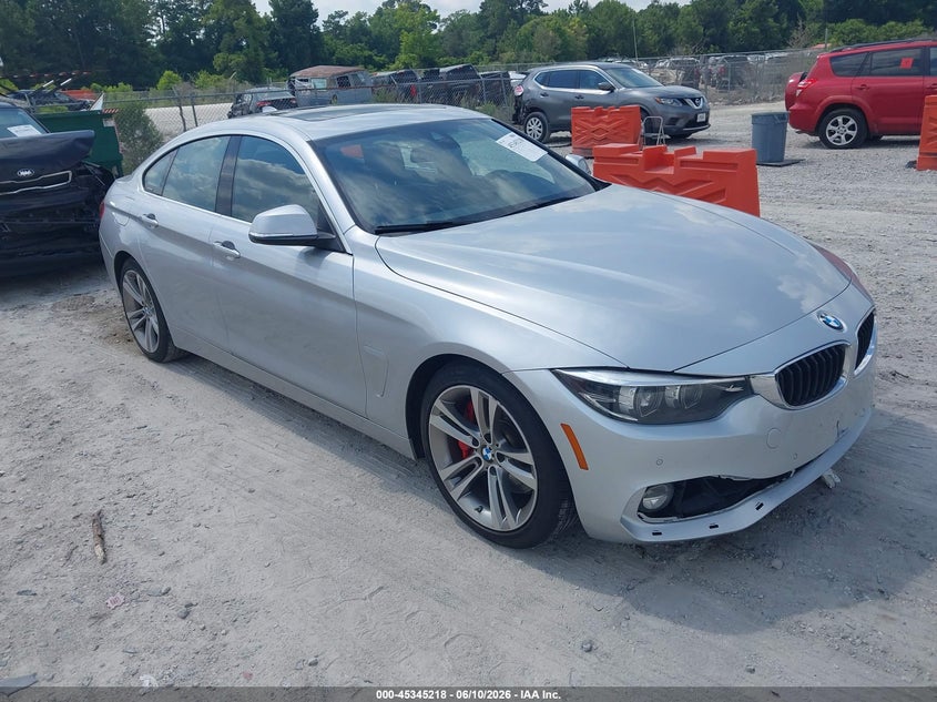 2018 BMW 4er VIN WBA4J5C56JBF07025 — IAAI salvage auction photo