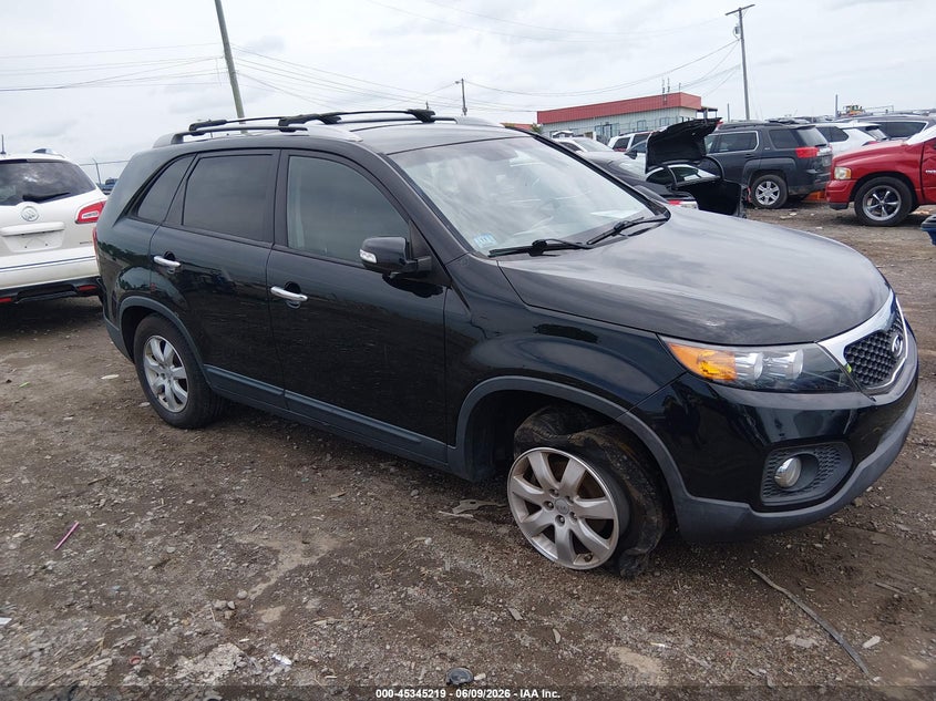 2012 Kia Sorento VIN 5XYKT3A63CG230411 IAAI salvage auction — NORMAL WEAR, Clear (Massachusetts), sold $425 on 2026-07-09 (photo 1)