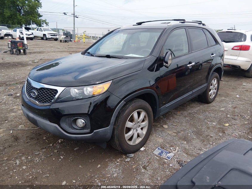 2012 Kia Sorento VIN 5XYKT3A63CG230411 IAAI salvage auction — NORMAL WEAR, Clear (Massachusetts), sold $425 on 2026-07-09 (photo 2)