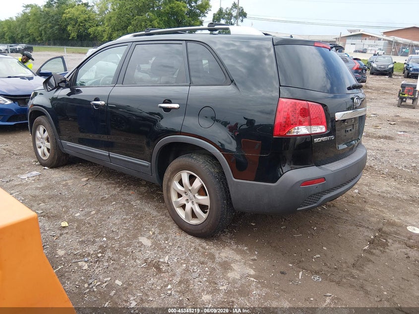 2012 Kia Sorento VIN 5XYKT3A63CG230411 IAAI salvage auction — NORMAL WEAR, Clear (Massachusetts), sold $425 on 2026-07-09 (photo 3)