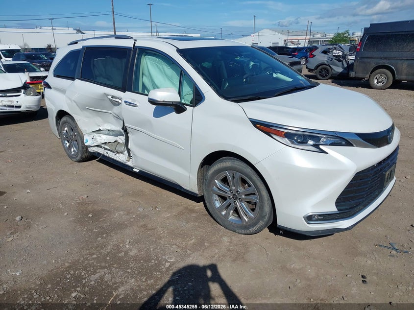 2023 Toyota Sienna VIN 5TDESKFCXPS081285 IAAI salvage auction — RIGHT SIDE, Salvage Title, sold $25,150 on 2026-07-15 (photo 1)