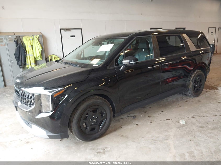 2025 Kia Carnival VIN KNDNB5K30S6520123 IAAI salvage auction — REAR END, Clear (Michigan), sold $10,200 on 2026-07-23 (photo 2)