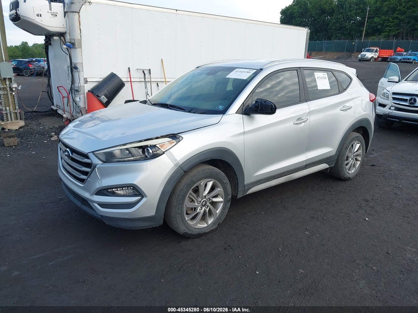 2018 Hyundai Tucson VIN KM8J33A46JU648012 IAAI salvage auction — FRONT END, Salvage (Pennsylvania), sold $2,750 on 2026-07-28 (photo 2)