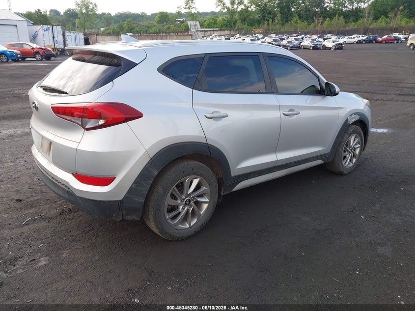 2018 Hyundai Tucson VIN KM8J33A46JU648012 IAAI salvage auction — FRONT END, Salvage (Pennsylvania), sold $2,750 on 2026-07-28 (photo 4)
