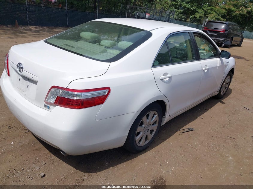 2009 Toyota Camry VIN JTNBB46K193052067 IAAI salvage auction — NORMAL WEAR, Clear (Virginia), sold $325 on 2026-07-16 (photo 4)
