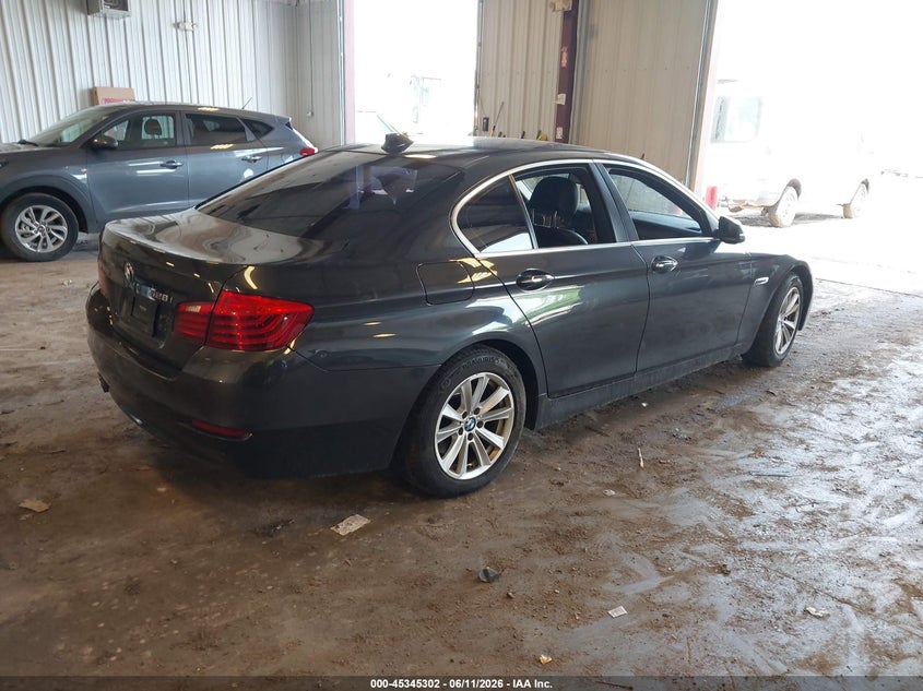 2015 BMW 5er VIN WBA5A7C5XFD628780 IAAI salvage auction — NORMAL WEAR, Clear (Michigan), sold $550 on 2026-07-28 (photo 4)