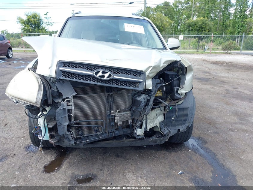 2006 Hyundai Tucson VIN KM8JN72D66U262424 IAAI salvage auction — FRONT END, Rebuildable (Florida), sold $475 on 2026-07-07 (photo 6)
