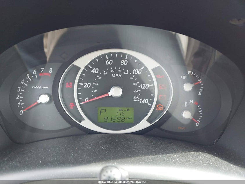 2006 Hyundai Tucson VIN KM8JN72D66U262424 IAAI salvage auction — FRONT END, Rebuildable (Florida), sold $475 on 2026-07-07 (photo 7)