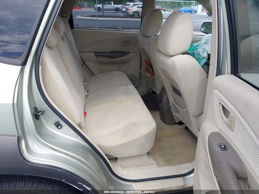 2006 Hyundai Tucson VIN KM8JN72D66U262424 IAAI salvage auction — FRONT END, Rebuildable (Florida), sold $475 on 2026-07-07 (photo 8)