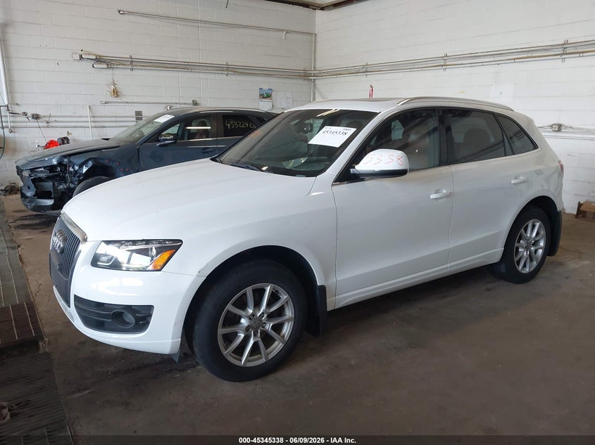 2012 Audi Q5 VIN WA1LFAFP5CA091829 IAAI salvage auction — NORMAL WEAR, Clear (Minnesota), sold $575 on 2026-07-22 (photo 2)