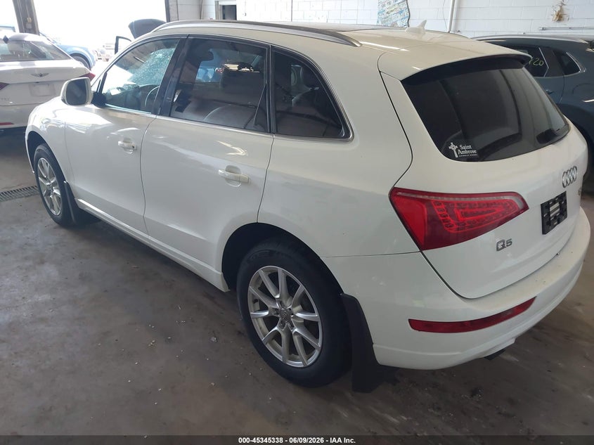 2012 Audi Q5 VIN WA1LFAFP5CA091829 IAAI salvage auction — NORMAL WEAR, Clear (Minnesota), sold $575 on 2026-07-22 (photo 3)