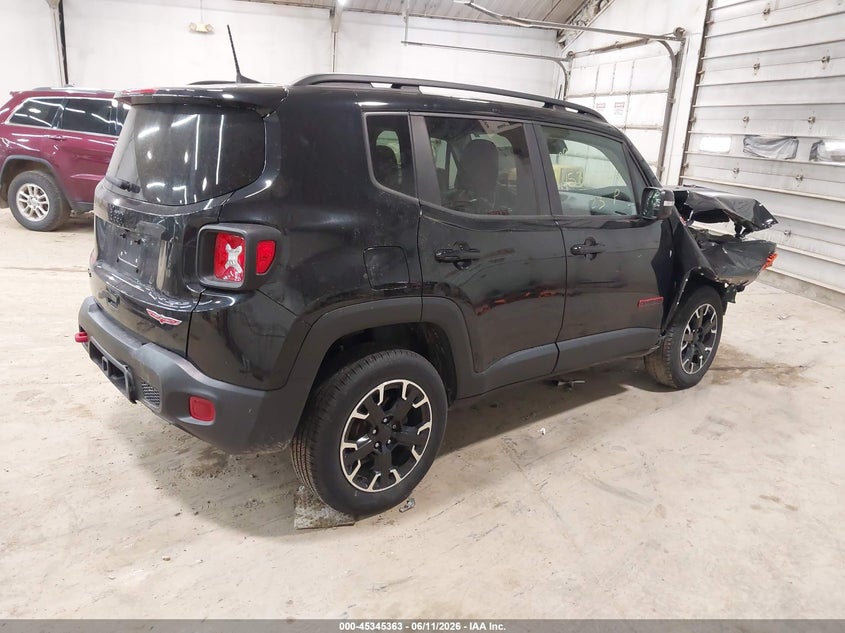 2023 Jeep Renegade VIN ZACNJDC16PPP25960 IAAI salvage auction — FRONT END, Salvage (Pennsylvania), sold $25 on 2026-07-30 (photo 4)