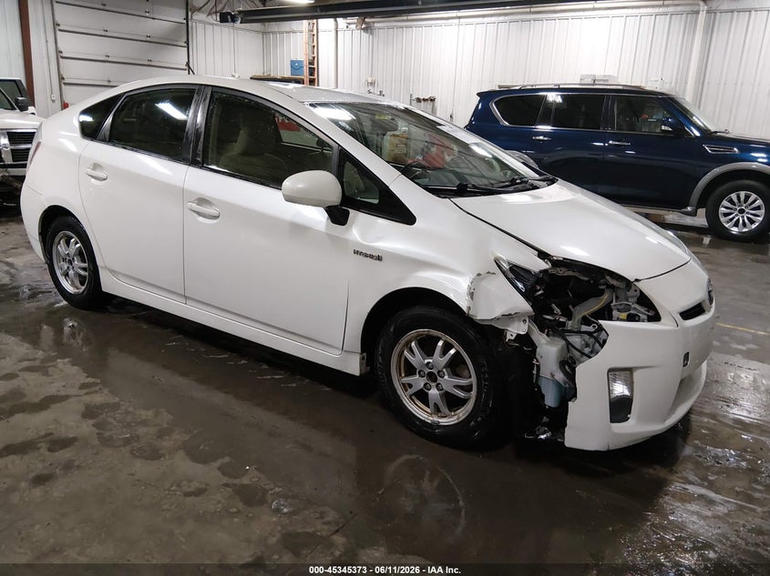 2011 Toyota Prius VIN JTDKN3DU4B5328732 IAAI salvage auction — FRONT END, Salvage (Iowa), sold $1,600 on 2026-08-01 (photo 1)