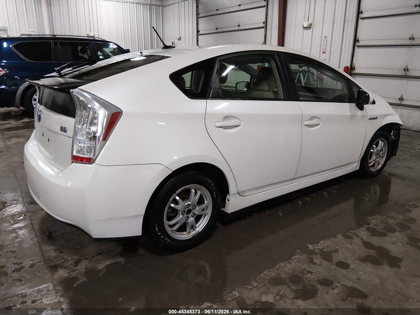 2011 Toyota Prius VIN JTDKN3DU4B5328732 IAAI salvage auction — FRONT END, Salvage (Iowa), sold $1,600 on 2026-08-01 (photo 4)