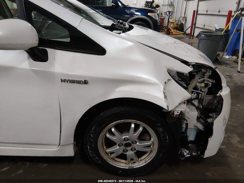 2011 Toyota Prius VIN JTDKN3DU4B5328732 IAAI salvage auction — FRONT END, Salvage (Iowa), sold $1,600 on 2026-08-01 (photo 6)